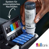 EPSON EcoTank ET-8500 3 in 1 Tintenstrahl-Multifunktionsdrucker weiß