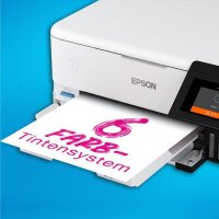 EPSON EcoTank ET-8500 3 in 1 Tintenstrahl-Multifunktionsdrucker weiß