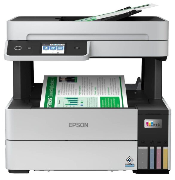 EPSON EcoTank ET-5150 3 in 1 Tintenstrahl-Multifunktionsdrucker grau