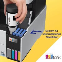 EPSON EcoTank ET-5150 3 in 1 Tintenstrahl-Multifunktionsdrucker grau