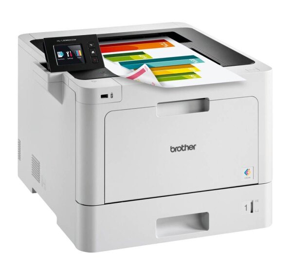 brother HL-L8360CDW Farb-Laserdrucker grau