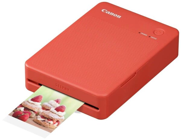 Canon SELPHY QX20 Fotodrucker terrakottarot
