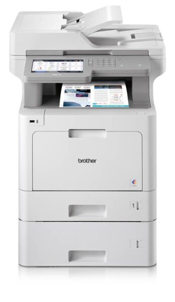brother MFC-L9570CDWT 4 in 1 Farblaser-Multifunktionsdrucker grau