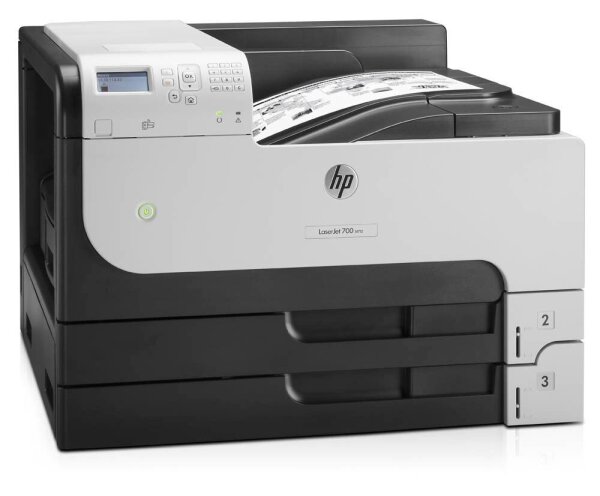 HP LaserJet Enterprise 700 M712dn Laserdrucker grau