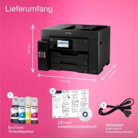 EPSON EcoTank ET-16605 4 in 1 Tintenstrahl-Multifunktionsdrucker schwarz