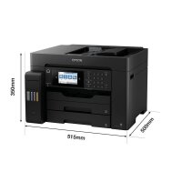EPSON EcoTank ET-16605 4 in 1 Tintenstrahl-Multifunktionsdrucker schwarz