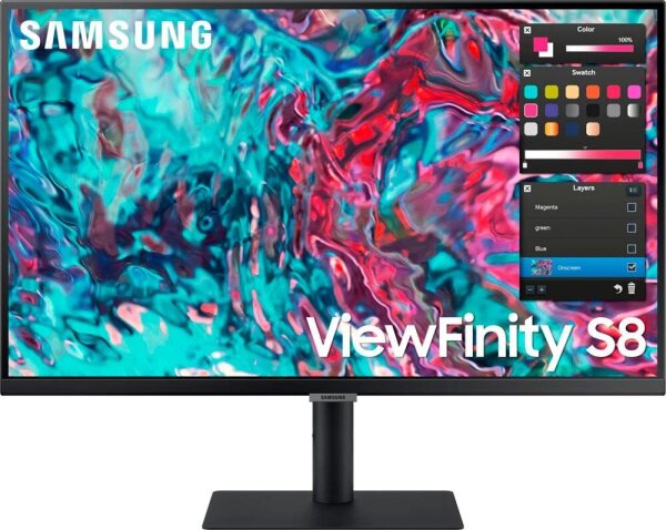 SAMSUNG ViewFinity S8 S27B800TGU Monitor 68,0 cm (27,0 Zoll) schwarz