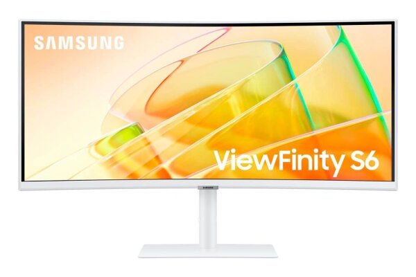 SAMSUNG ViewFinity S65TC S34C650TAU Curved Monitor 86,0 cm (34,0 Zoll) weiß