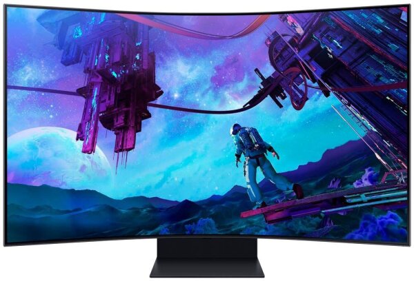SAMSUNG Odyssey Ark S55CG970NU Curved Monitor 138,0 cm (55,0 Zoll) schwarz