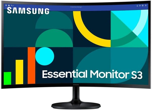 SAMSUNG ViewFinity MonitorS70D S27D700EAU Curved Monitor 68,0 cm (27,0 Zoll) schwarz
