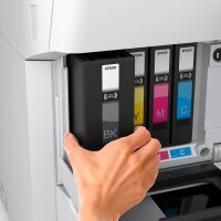 EPSON WorkForce Pro EM-C7100DWF 4 in 1 Tintenstrahl-Multifunktionsdrucker grau