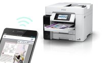 EPSON EcoTank Pro ET-5885 4 in 1 Tintenstrahl-Multifunktionsdrucker grau