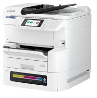 EPSON WorkForce Pro EM-C8100RDWF BAM 4 in 1 Tintenstrahl-Multifunktionsdrucker grau