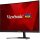 ViewSonic VX2418C Curved Monitor 60,0 cm (24,0 Zoll) schwarz