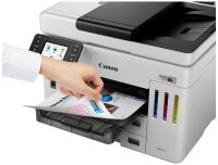 AKTION: Canon MAXIFY GX7150 4 in 1 Tintenstrahl-Multifunktionsdrucker weiß mit 100 Euro CashBack