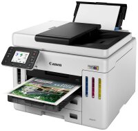 AKTION: Canon MAXIFY GX7150 4 in 1 Tintenstrahl-Multifunktionsdrucker weiß mit 100 Euro CashBack