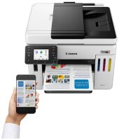 AKTION: Canon MAXIFY GX7150 4 in 1 Tintenstrahl-Multifunktionsdrucker weiß mit 100 Euro CashBack