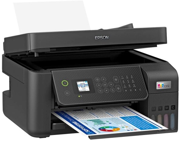 EPSON EcoTank ET-4800 4 in 1 Tintenstrahl-Multifunktionsdrucker schwarz