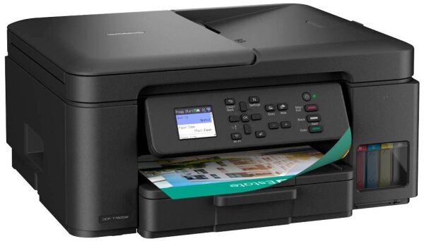 brother DCP-T780DW 3 in 1 Tintenstrahl-Multifunktionsdrucker schwarz