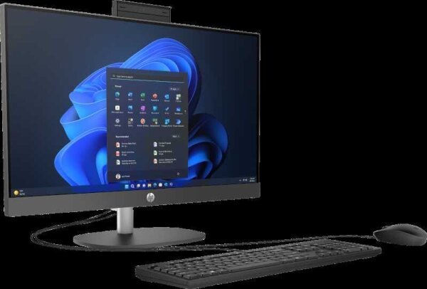 HP ProOne 245 G10 B6HS4ES#ABD All-in-One PC, 16 GB RAM, 256 GB SSD, AMD Ryzen™ 5 7520U