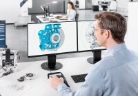 3Dconnexion SpaceMouse Enterprise Maus kabelgebunden schwarz