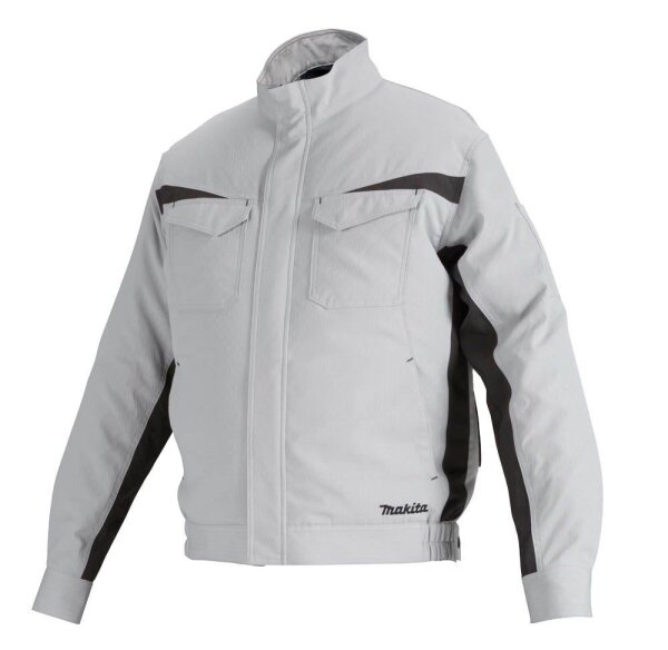 makita unisex Akku-Kühljacke DFJ213ZL hellgrau Größe L