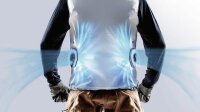 makita unisex Akku-Kühlweste DFV210Z2XL hellgrau...