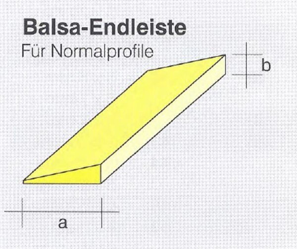 Balsa-End. 3x10/950 eins.kon.
