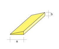 Balsa-End. 4x15/1.5m eins.kon