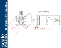 D-Power AL 2835-10 Brushless Motor