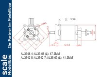 D-Power AL 35-08 Brushless Motor