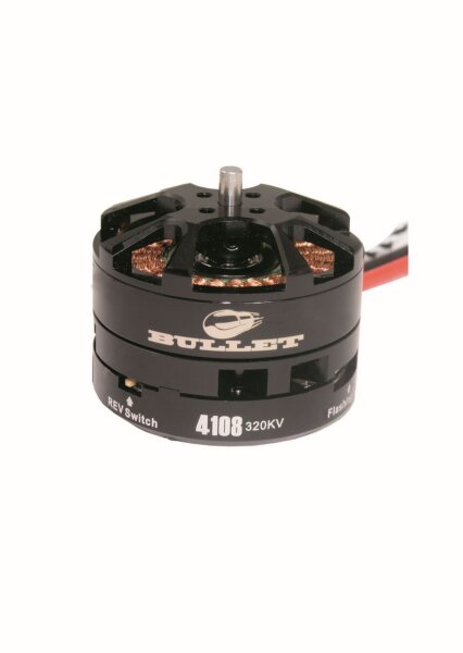 Dpower D-Power BULLET 4108-320 Brushless Motor & Regler System für 650 - 1000 mm