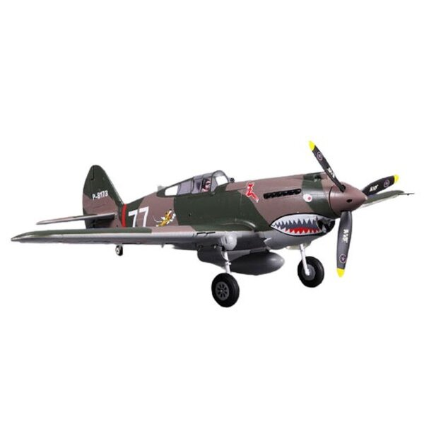 Dpower FMS P-40B Curtiss Warhawk Flying Tiger PNP - 98 cm - - Combo incl. Reflex