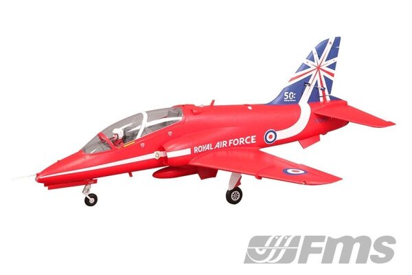 Dpower FMS BAE Hawk Jet EDF 80 PNP 104 cm - Combo incl. Reflex Gyro System