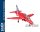 Dpower FMS BAE Hawk Jet EDF 80 PNP 104 cm - Combo incl. Reflex Gyro System