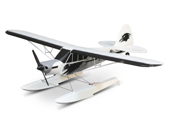 Dpower FMS Piper PA-18 Super Cub PNP + Schwimmer - 170 cm - Combo incl. Reflex