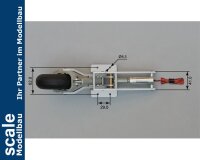 Dpower Phoenix elektrisches Einziehfahrwerk für Segler bis 8kg - für Ka8B - 450c