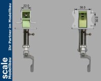 Dpower Phoenix elektrisches Einziehfahrwerk 3-Bein bis 5kg - für PC- 21 - 145cm