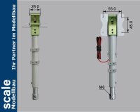 Dpower Phoenix elektrisches Einziehfahrwerk 2-Bein bis...