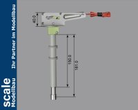 Dpower Phoenix elektrisches Einziehfahrwerk 2-Bein bis 14kg - für Spitfire - 24