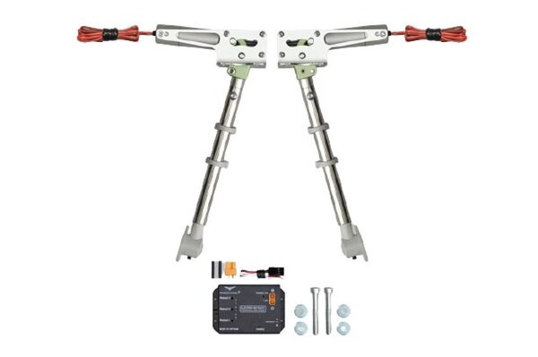 Dpower Phoenix elektrisches Einziehfahrwerk 2-Bein bis 5kg - für Focke Wulf - 1