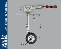 Dpower Phoenix elektrisches Einziehfahrwerk 3-Bein bis 10kg - für BAE Hawk - 17