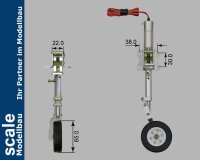 Dpower Phoenix elektrisches Einziehfahrwerk 3-Bein bis 10kg - für BAE Hawk - 17
