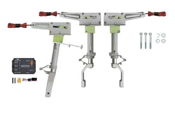 Dpower Phoenix elektrisches Einziehfahrwerk 3-Bein bis 15kg - für Tucano - 256cm