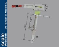 Dpower Phoenix elektrisches Einziehfahrwerk 3-Bein bis 15kg - für Tucano - 256cm