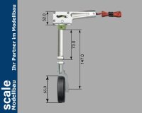 Dpower Phoenix elektrisches Einziehfahrwerk 3-Bein bis...