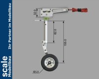 Dpower Phoenix elektrisches Einziehfahrwerk 3-Bein bis 8kg - für Tucano - 206cm