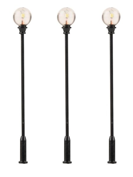 Faller LED-Parklaternen, Kugel-Aufsa