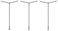 Faller LED-Kreuzmastleuchte, zweiarm