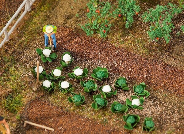 Faller 10 Grün - und 10 Blumenkohlkö